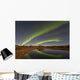 Aurora Borealis over Fish Wall Decal Design 6