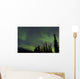 Aurora Borealis over Trees Wall Decal Design 2
