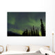 Aurora Borealis over Trees Wall Decal Design 2