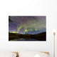 Aurora Borealis over Hidden Wall Decal Design 3