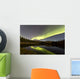 Aurora Borealis over Hidden Wall Decal Design 2