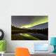 Aurora Borealis over Hidden Wall Decal Design 2