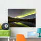 Aurora Borealis over Hidden Wall Decal Design 2