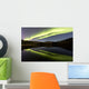 Aurora Borealis over Hidden Wall Decal Design 1