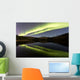 Aurora Borealis over Hidden Wall Decal Design 1