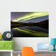 Aurora Borealis over Hidden Wall Decal Design 1