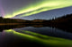 Aurora Borealis over Hidden Wall Decal Design 1