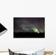 Aurora Borealis over Trees Wall Decal Design 1