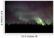 Aurora Borealis over Trees Wall Decal Design 1