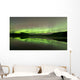 Aurora Borealis over Fish Wall Decal Design 5