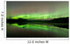 Aurora Borealis over Fish Wall Decal Design 5