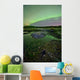 Aurora Borealis over Fish Wall Decal Design 3