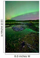 Aurora Borealis over Fish Wall Decal Design 3