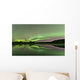 Aurora Borealis over Fish Wall Decal Design 2