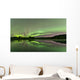 Aurora Borealis over Fish Wall Decal Design 2