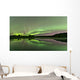 Aurora Borealis over Fish Wall Decal Design 2