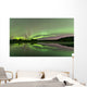 Aurora Borealis over Fish Wall Decal Design 2