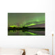 Aurora Borealis over Fish Wall Decal Design 1