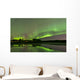 Aurora Borealis over Fish Wall Decal Design 1