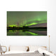 Aurora Borealis over Fish Wall Decal Design 1