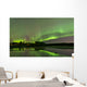 Aurora Borealis over Fish Wall Decal Design 1