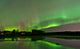 Aurora Borealis over Fish Wall Decal Design 1