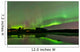 Aurora Borealis over Fish Wall Decal Design 1