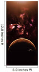 Barren World Passes Front Wall Decal