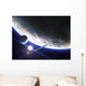 Alien Patrol Zooms over Wall Decal