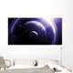 Illustration Ringed-planet Viewed from Wall Decal