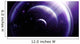 Illustration Ringed-planet Viewed from Wall Decal