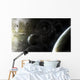 Two Alien Destroyer Vessels Wall Decal