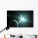 Marvelous Sunrise Alien Moon Wall Decal