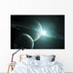 Marvelous Sunrise Alien Moon Wall Decal