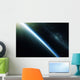 Lone Satellite Drifts Silently Wall Decal