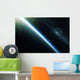 Lone Satellite Drifts Silently Wall Decal