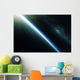 Lone Satellite Drifts Silently Wall Decal