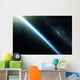 Lone Satellite Drifts Silently Wall Decal