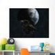 Asteroid Front Earth Wall Decal Design 6