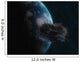 Asteroid Front Earth Wall Decal Design 5