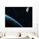 Earth and Moon Wall Decal