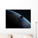 Asteroid Front Earth Wall Decal Design 4