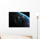 Asteroid Front Earth Wall Decal Design 3