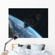 Asteroid Front Earth Wall Decal Design 2