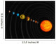 Solar System Wall Decal Design 5