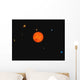 Solar System Wall Decal Design 4