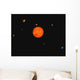 Solar System Wall Decal Design 4