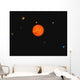 Solar System Wall Decal Design 4