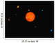 Solar System Wall Decal Design 4