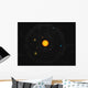 Solar System Wall Decal Design 2